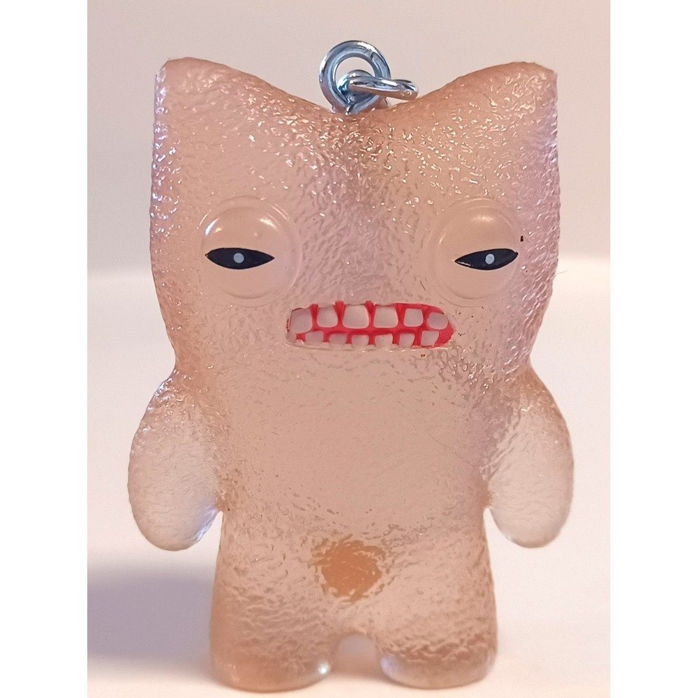 Fuggler Series 2 Munch Munch Translucent Tan Vinyl Keychain Blind Bag Figure Toy